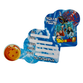 TARJETA INVITACION DRAGON BALL